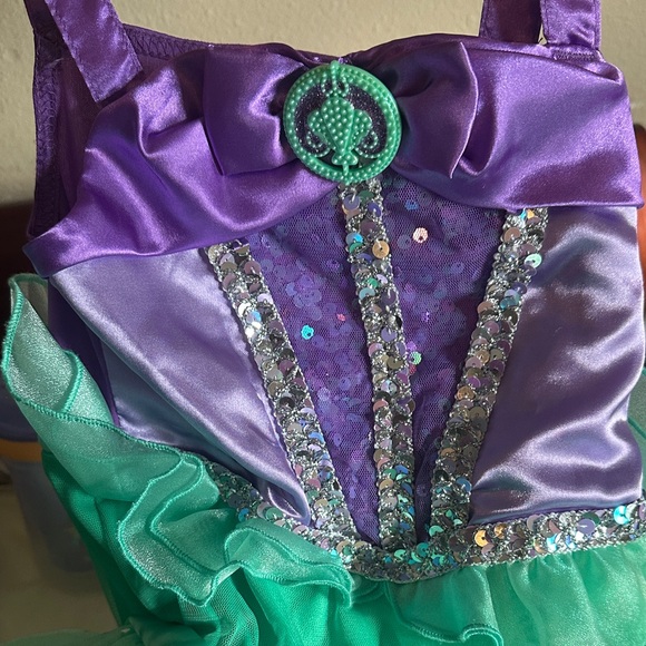 Disney Enchanted Mermaid Costume - Purple and Green - Picture 4 of 4
